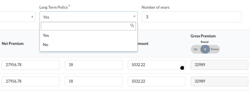 Handling long term policies in SIBRO